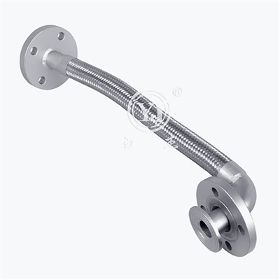 Stainless metal hose(Both ends of the flange end is 90)